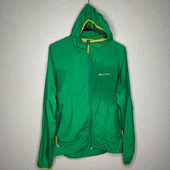 Montane Windbreaker Hooded Jacket Size M - Picture 2 of 6